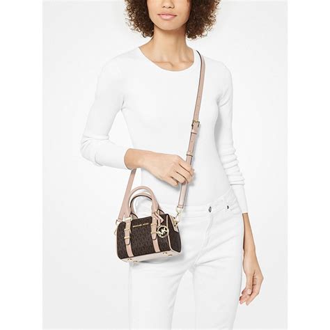 michael kors bedford legacy extra small logo duffle crossbody bag|Marshalls Official Site .